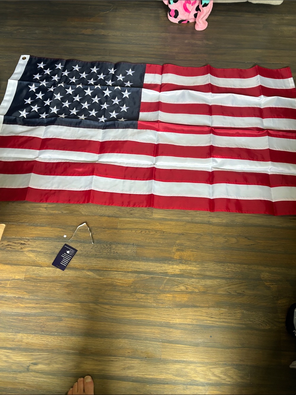 Large American Flag - Red, White & Navy Stars Stripes